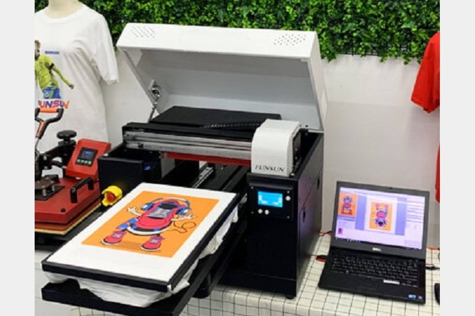 衣類へ直接プリント Tシャツ画像印刷 ガーメントプリンター FGA3