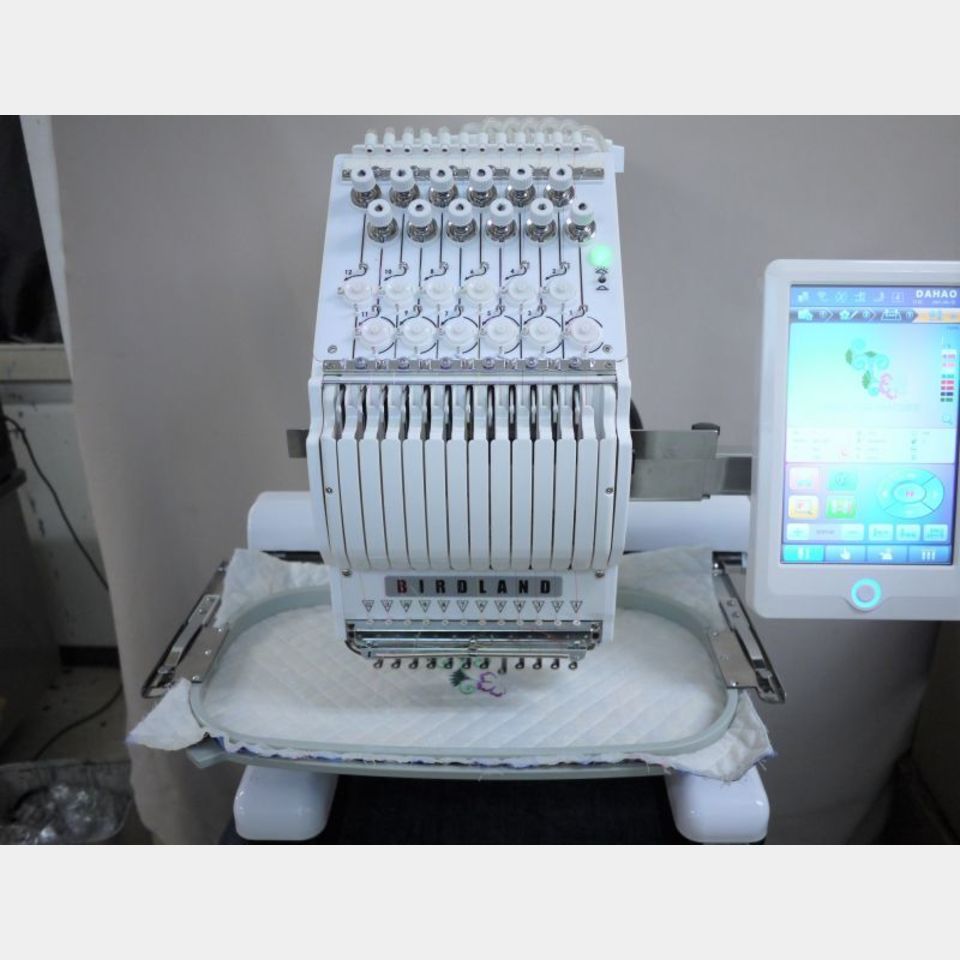 12針工業用刺繍ミシン　バードランドRP1201 高性能 自動糸切・糸替えの画像