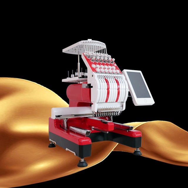 12針工業用刺繍ミシン　バードランドRP1201 高性能 自動糸切・糸替えの製品画像12