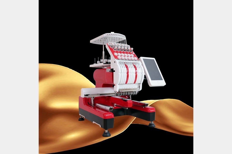 12針工業用刺繍ミシン　バードランドRP1201 高性能 自動糸切・糸替えの製品画像12