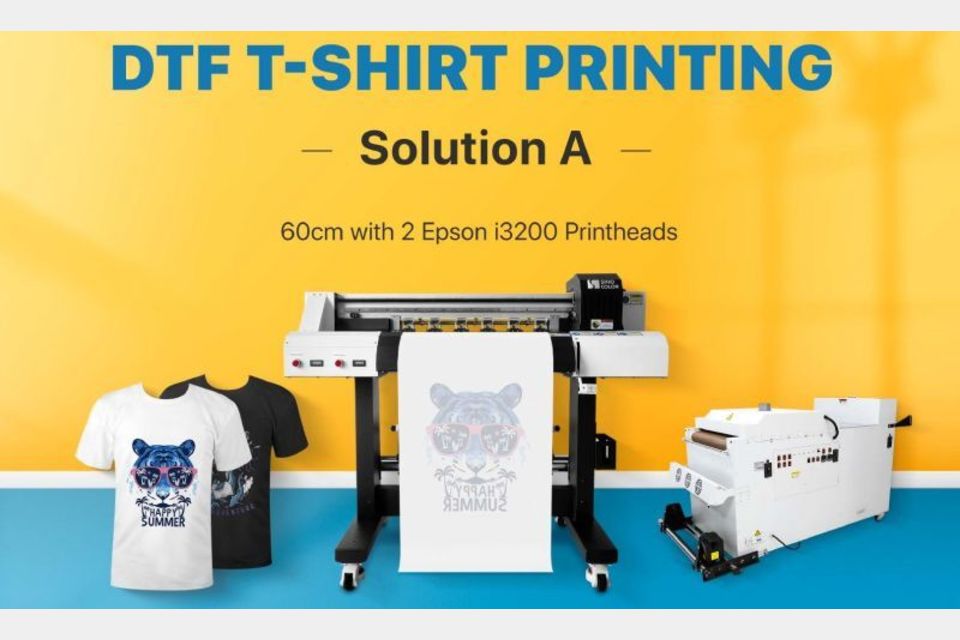 熱転写 600幅 petフィルム印刷 DTFプリンター 仕上げ機セット DTF-600XP 年間保守付の製品画像00