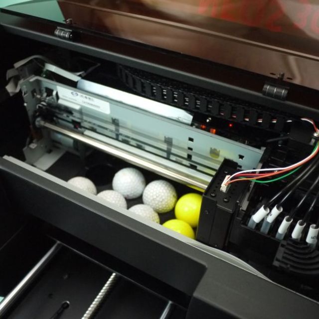 ゴルフボール専用UVプリンター バードランドNS300UV 24ボール印刷機 イベント 名入れ オリジナルボール製作の製品画像02