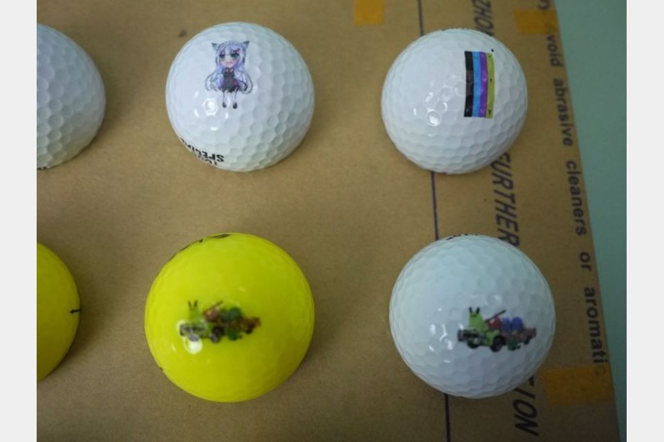 ゴルフボール専用UVプリンター バードランドNS300UV 24ボール印刷機 イベント 名入れ オリジナルボール製作の製品画像08