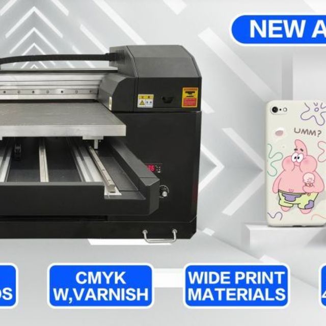 A2サイズ UVプリンター クリアー ホワイト搭載 3ヘッドモデル UVP-A2 高性能モデルの製品画像05