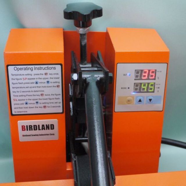 熱転写 ヒートプレス機 Ｔシャツ昇華プリント バードランドHP4050の製品画像01