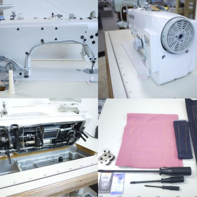 新品★薄地〜中厚地 自動糸切本縫い工業用ミシン DB9800 サーボ付の製品画像02