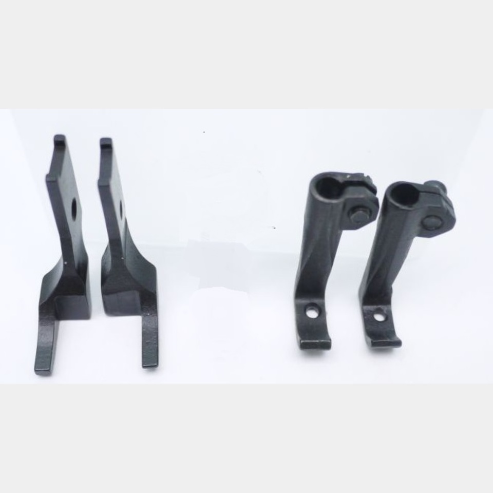 総合送り工業用ミシン用 ファスナー（左右片方）押さえ ２種セットの画像