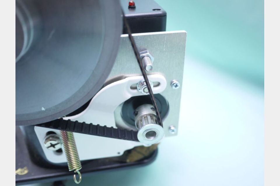 超トルク発生 アンティークミシン用 115mmXLプーリー/はずみ車 パワーキャットモーターとの併用の製品画像01