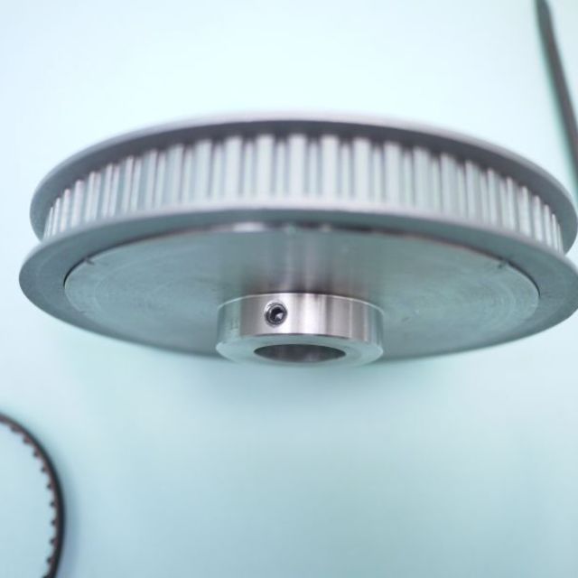 超トルク発生 アンティークミシン用 115mmXLプーリー/はずみ車 パワーキャットモーターとの併用の製品画像04