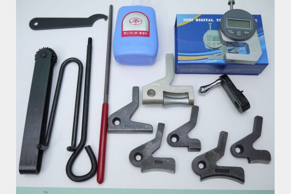 1本脚 省スペース★高性能 革漉き機 バードランドLC801W サーボM付の製品画像03