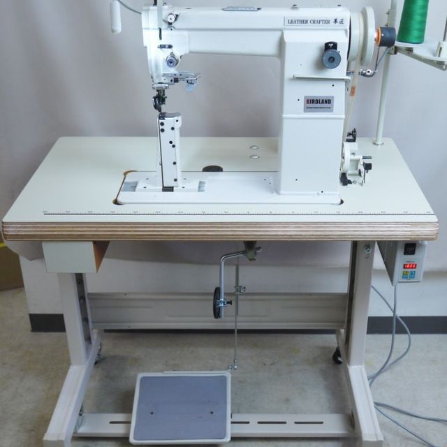新品★バードランド ポスト型工業用ミシン LC810 帆布/革の製品画像00