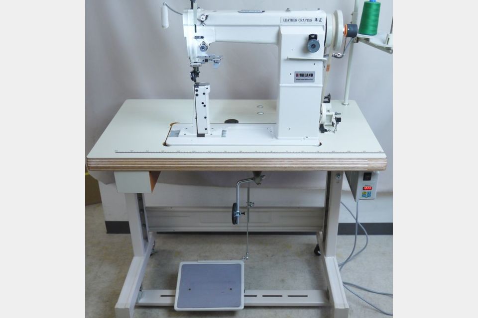 新品★バードランド ポスト型工業用ミシン LC810 帆布/革の製品画像00