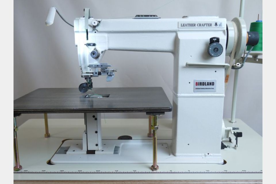 新品★バードランド ポスト型工業用ミシン LC810 帆布/革の製品画像02