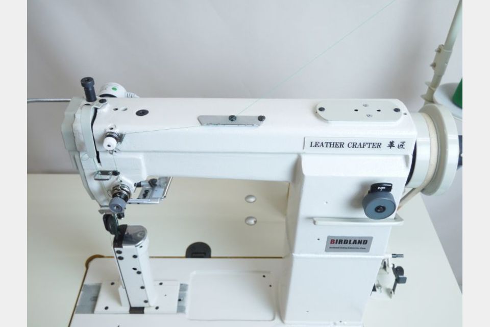 新品★バードランド ポスト型工業用ミシン LC810 帆布/革の製品画像03