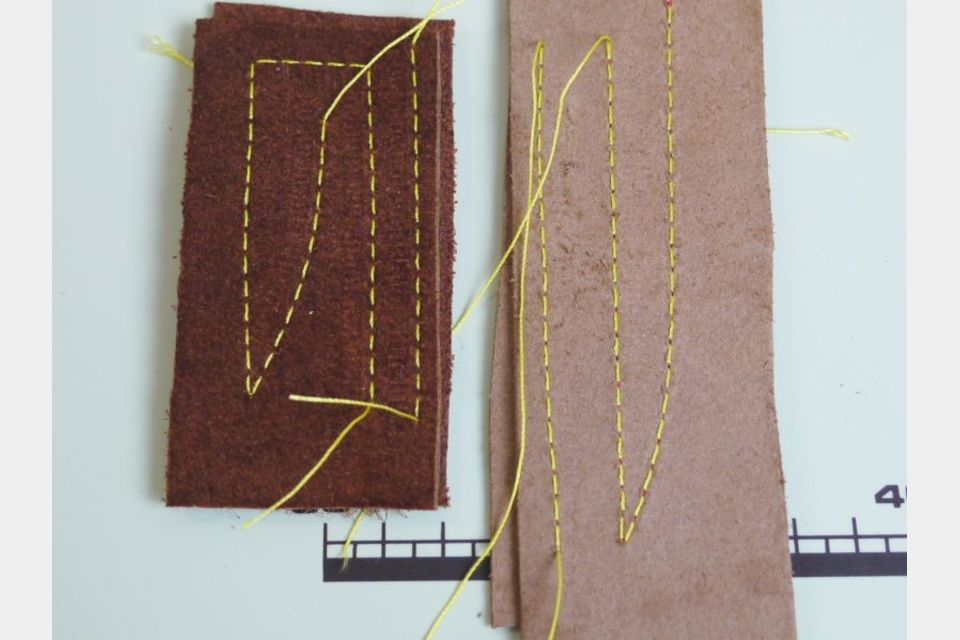 新品★バードランド ポスト型工業用ミシン LC810 帆布/革の製品画像06