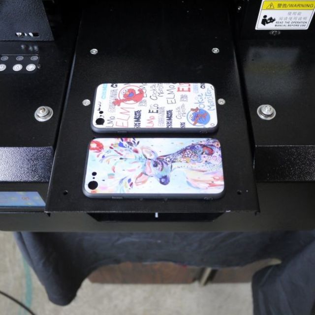 UVプリンター A4サイズ 素材へ直接プリント アクリル 革 布 金属へロゴ印刷 UVP-A4の製品画像05