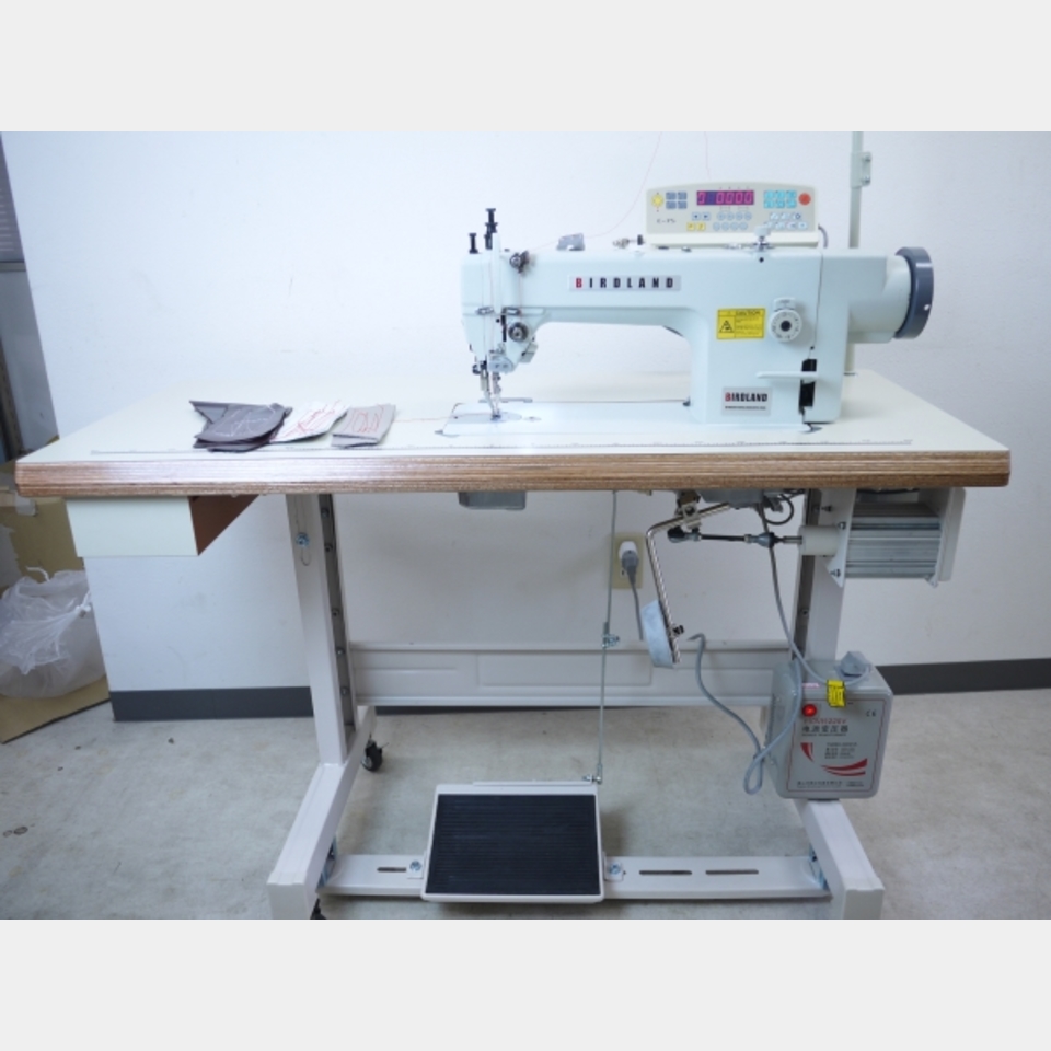 自動糸切 上下送り 平ミシン BRIDLAND LC303 糸切 帆布/レザー/ラミネートの画像