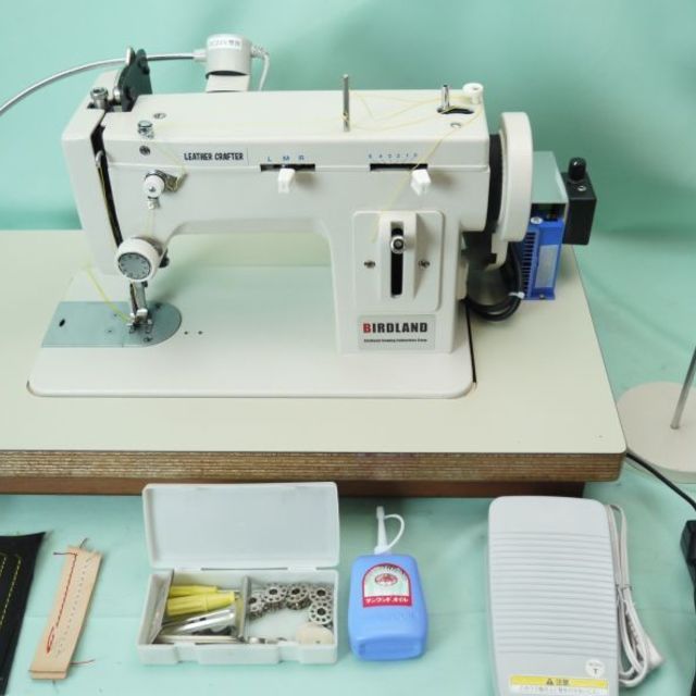 新品☆0番/厚革対応 上下送りポータブル工業用ミシン レザー